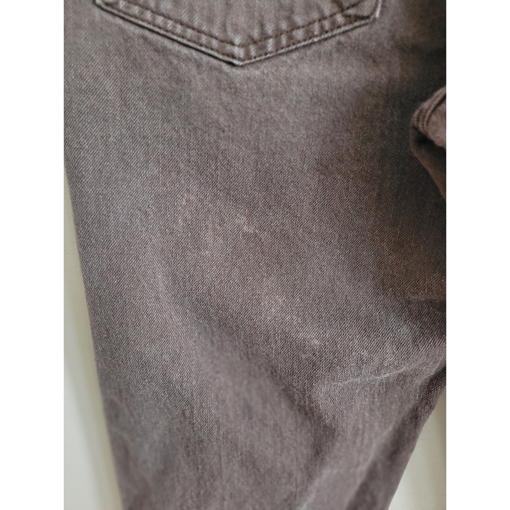 Wrangler Authentics Jeans Mens 32x30 Trendy Brown Mocha Relaxed Straight Leg - Picture 3 of 10